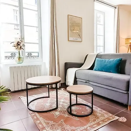 Cosy Calypso - T3 - En Centre - Quartier Des Halles & Parking Lägenhet Pau