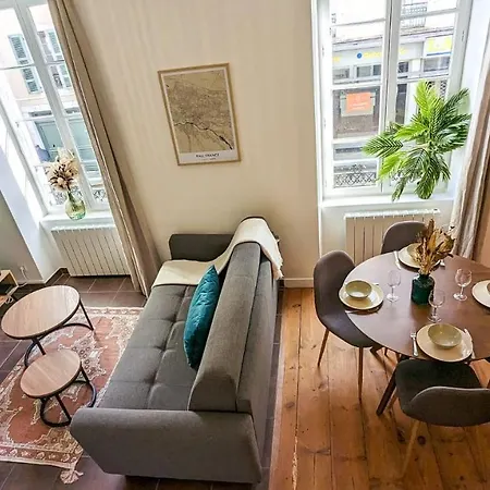 Lägenhet Cosy Calypso - T3 - En Centre - Quartier Des Halles & Parking *
