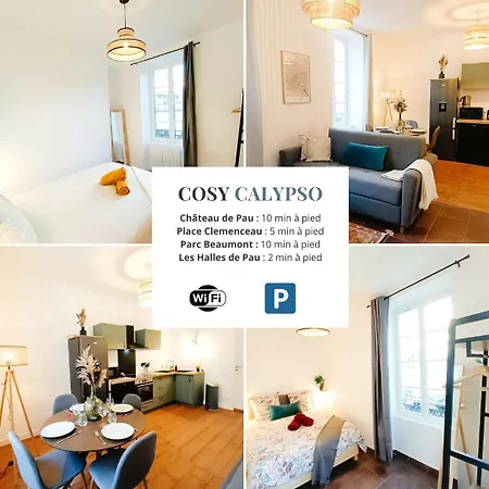 Lägenhet Cosy Calypso - T3 - En Centre - Quartier Des Halles & Parking *