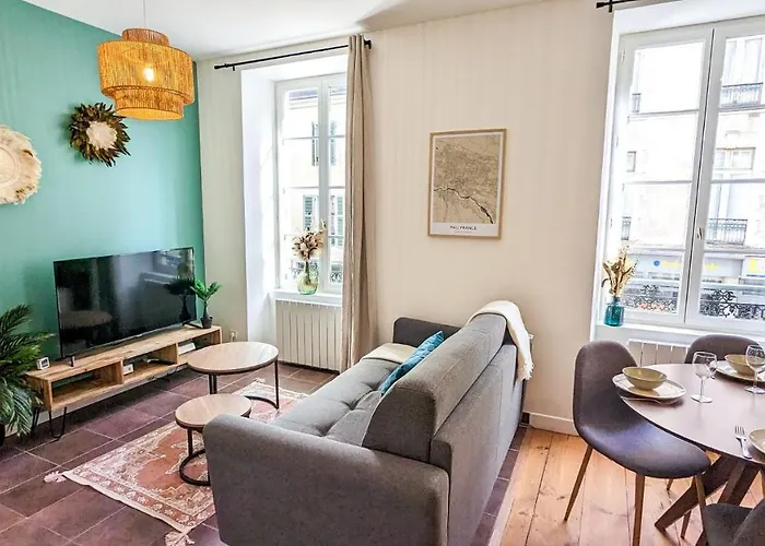 Apartman Cosy Calypso - T3 - Quartier Des Halles & Parking *