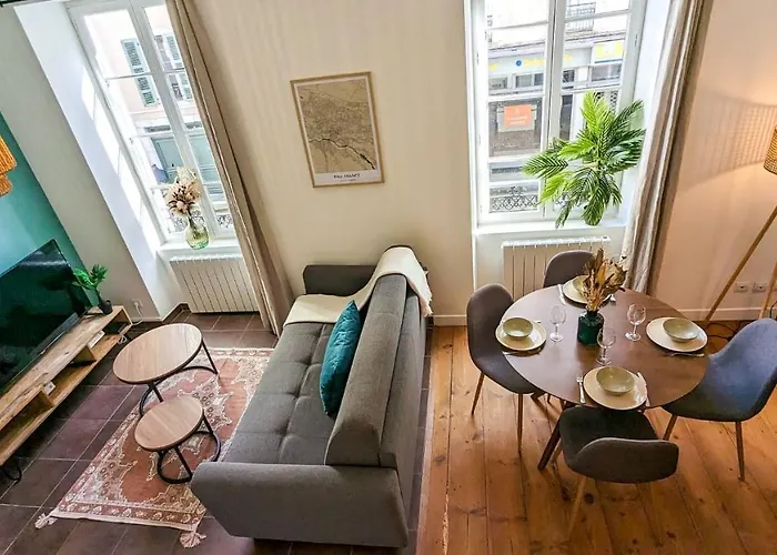 Apartman Cosy Calypso - T3 - Quartier Des Halles & Parking *