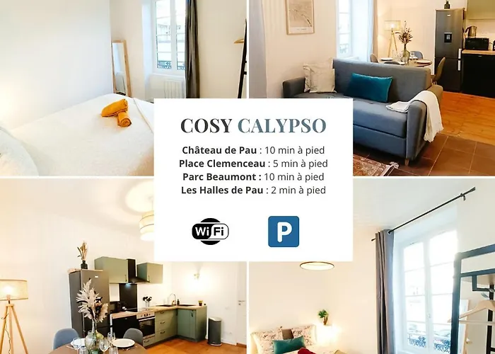 Apartman Cosy Calypso - T3 - Quartier Des Halles & Parking *